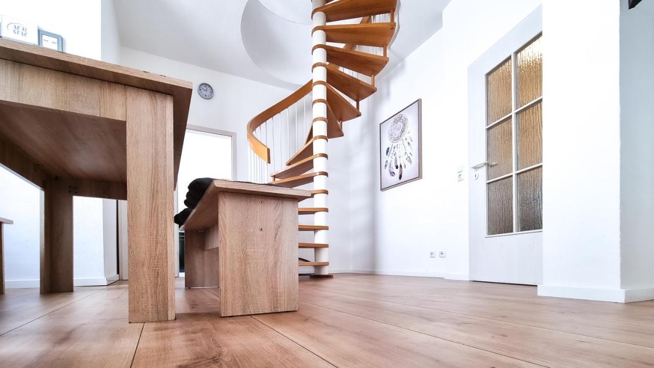 Malerische Maisonettewohnung Mit Zwei Balkonen Plauen Exteriör bild