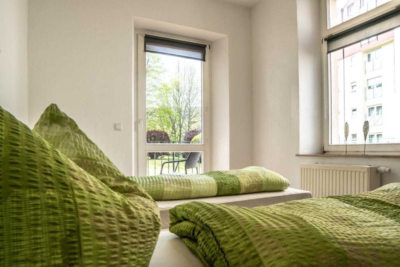 Malerische Maisonettewohnung Mit Zwei Balkonen Plauen Exteriör bild