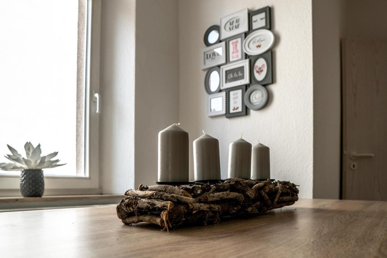 Malerische Maisonettewohnung Mit Zwei Balkonen Plauen Exteriör bild