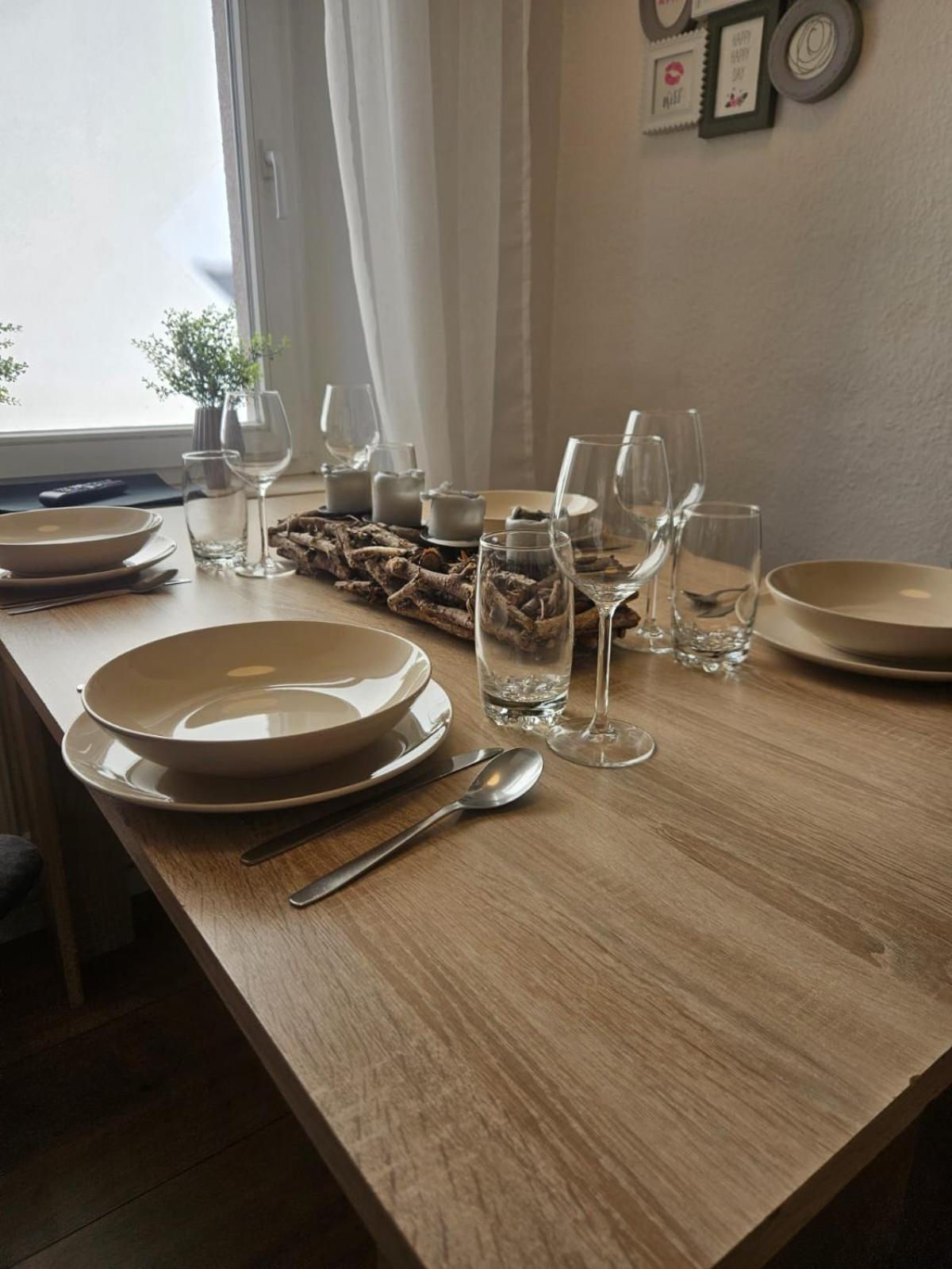 Malerische Maisonettewohnung Mit Zwei Balkonen Plauen Exteriör bild